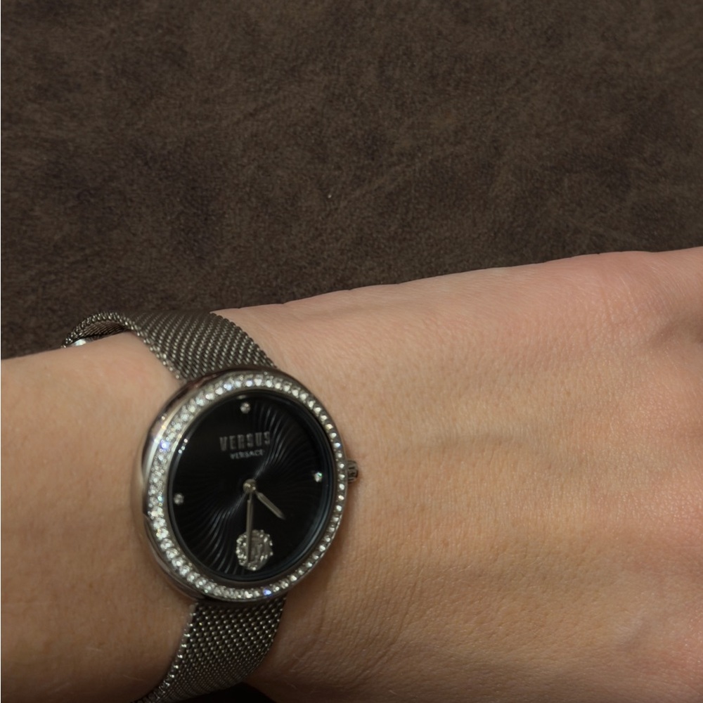 Versus Versace Black Dial Silver Watch - Picture 4 of 4